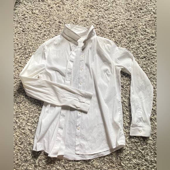 COS white cotton button up shirt - Picture 2 of 7